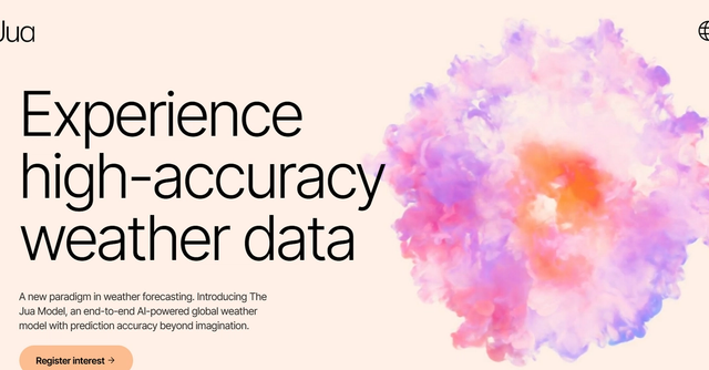 Jua AI - High-accuracy weather data