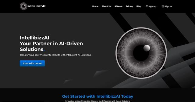 IntellibizzAI - IntellibizzAI Your Partner in AI-Driven Solutions.
