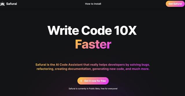 Safurai - The AI Code Assistant that really helps developers.