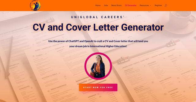 UniGlobal CV and Cover Letter Generator - Craft a compelling CV and Cover Letter using UniGlobal