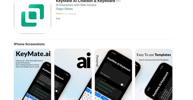 Keymate - The Ultimate AI-Powered Writing Assistant.