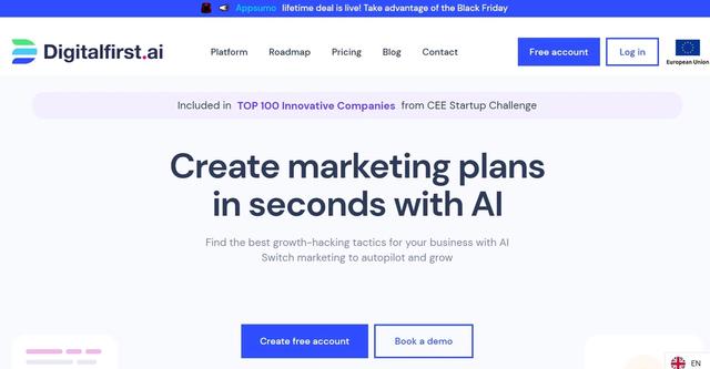 Digital First AI - AI-powered marketing plans & tactics to switch to autopilot & grow.