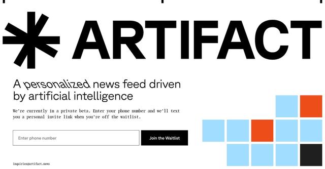 Artifact News - A personalized news feed driven by artificial intelligence