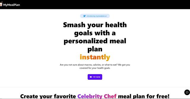 Mymealplan - MyMealPlan is an AI-driven meal planning service that helps users easily create personalized meal plans tailored to their preferences and dietary restrictions