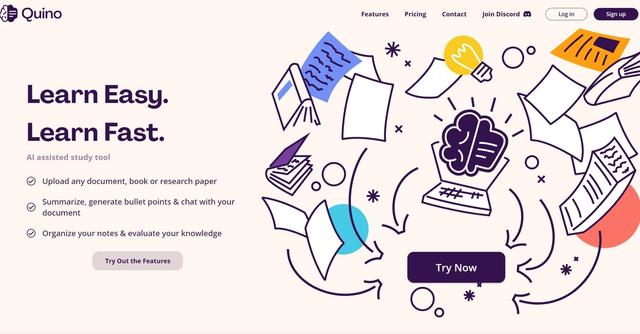 Quino - Customized e-learning system.
