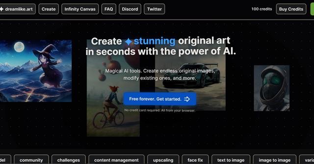 Dreamlike.art - AI-powered tools to create & modify art quickly & easily.