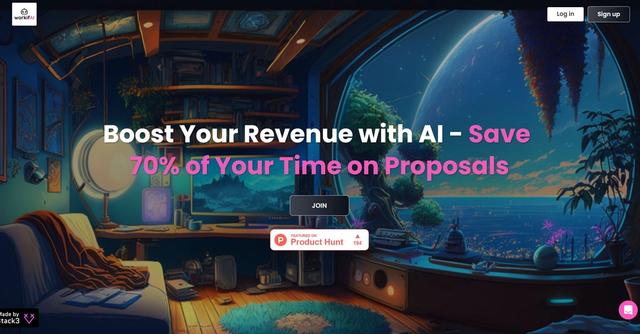 WorkifAI - WorkifAI is an AI tool that automates proposal writing, project estimation, and project management for freelancers and small businesses, improving productivity and revenue.