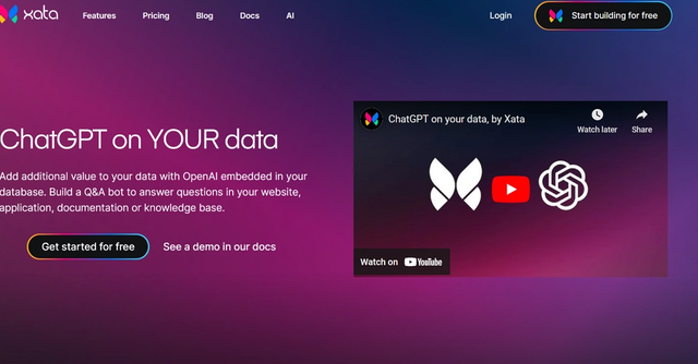 Xata - A data platform for developers.