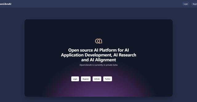 OpenLibreAI - Open source AI Platform for AI Application Development, AI Research and AI Alignment