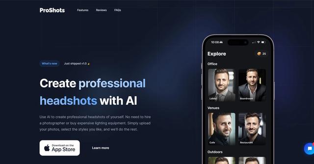 ProShots - Create professional headshots with AI