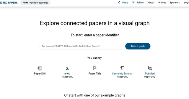 Connected Papers - Explore connected papers in a visual graph