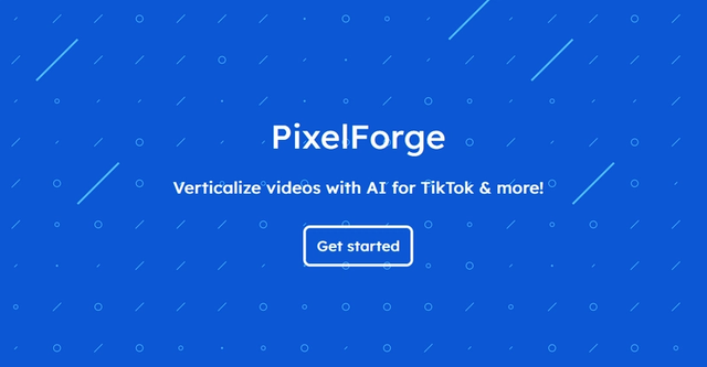 PixelForge - Verticalize videos with AI for TikTok & more