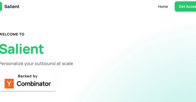 Salient - Supercharge your Outbound Sales