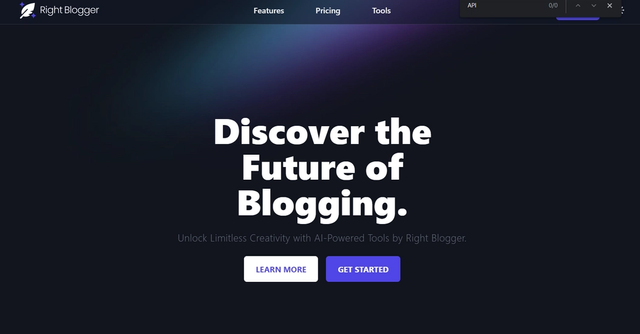 Right Blogger - Unlock Limitless Creativity with AI-Powered Tools by Right Blogger.