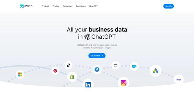 Avian ChatGPT Plugin - All your business data in ChatGPT