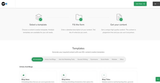 HP AI - Comprehensive AI system for content, code, image generation, and more.