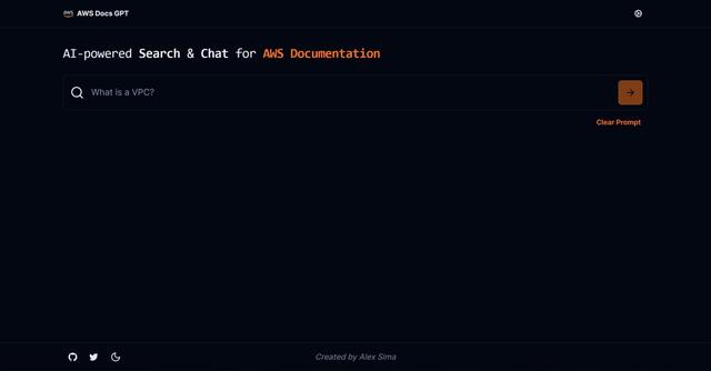 AWS Docs GPT - AI-powered Search & Chat for AWS Documentation