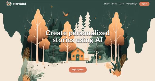 StoryBird - Create personalized stories using AI