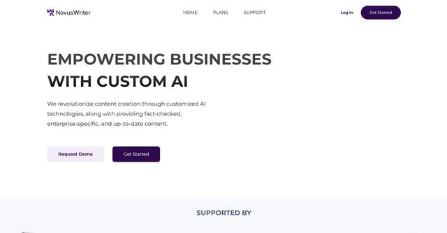 Novus Writer - Novus Writer is a powerful content creation tool that enables users to generate original written and visual content quickly and effortlessly.