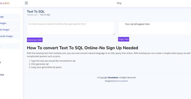 Text2SQL - Transform Natural Language into SQL Queries with Ease.