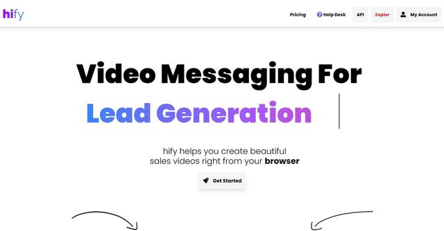 Hify - Video Messaging For Lead Generation.