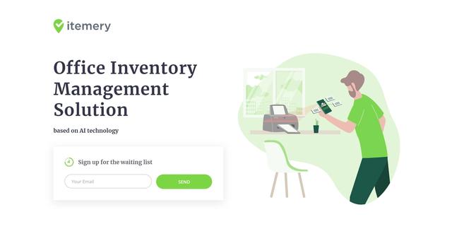 Itemery - Itemery is an AI-powered office inventory management solution that allows for easy importation and organization of property databases