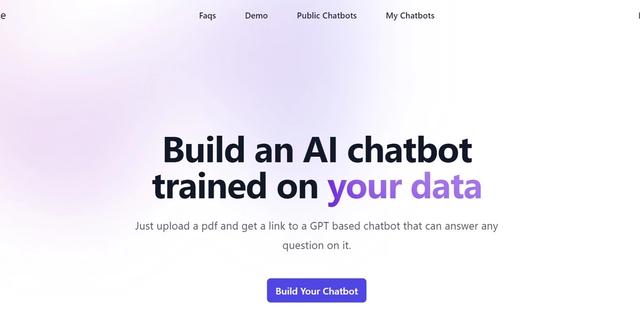 Chatbase - Build an AI chatbot trained on your data