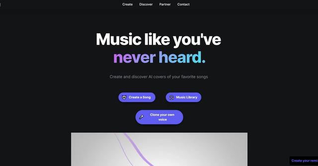 Musicfy - Create AI covers of your favorite songs in seconds