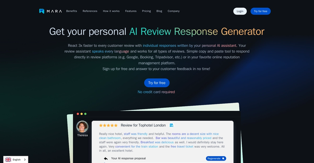 MARA - AI Review Reply Assistant