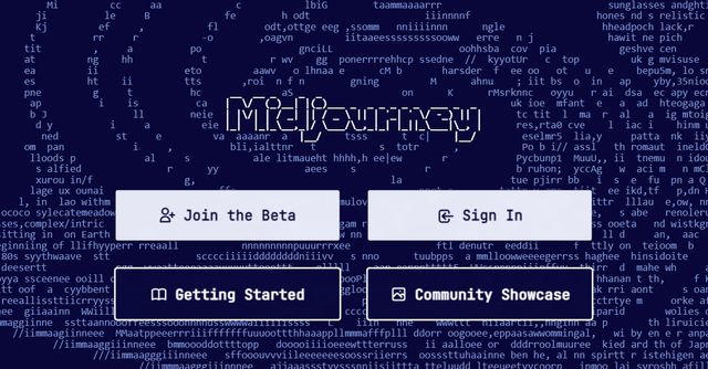 Midjourney - AI lab exploring new mediums to expand human imagination.