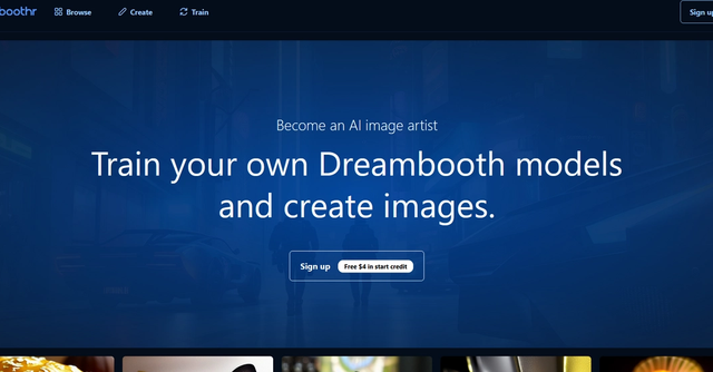 Dreambooth - Train your own Dreambooth models and generate images.