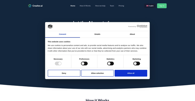 Creaitor AI - Create content with more power & emotion using Creaitor.