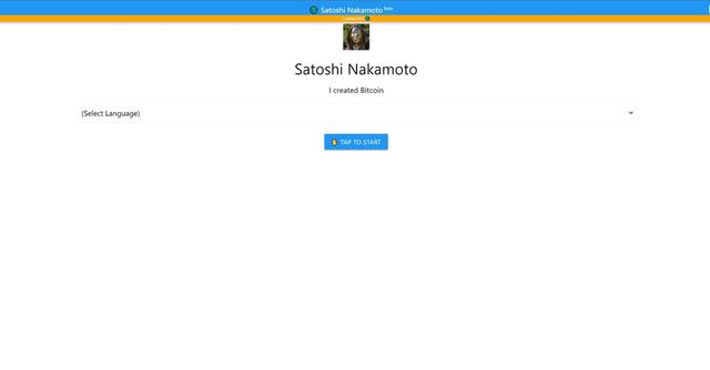 Satoshi Nakamoto - Bitcoin Q&A chatbot for Satoshi Nakamoto queries.