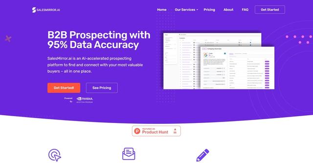 SalesMirror.ai - B2B platform to find buyers, competitors, and partners.