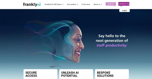 Frankly.ai - Frankly is an AI-powered platform that enables multi-channel engagement between customers, online communities, and staff, providing efficient and effective interaction tools.