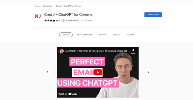 Cmd J - Use ChatGPT on any tab without the hassle of copy-pasting.