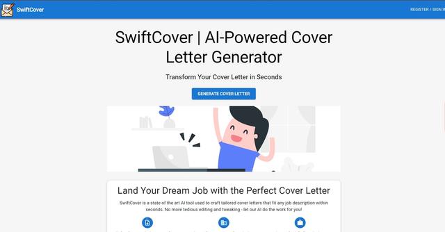 SwiftCover - SwiftCover | AI-Powered Cover Letter Generator