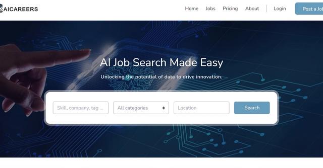 AI Careers - AI-powered job search to drive innovation through data.