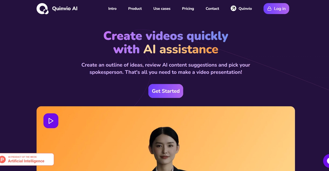 Quinvio AI - Create videos quickly with AI assistance