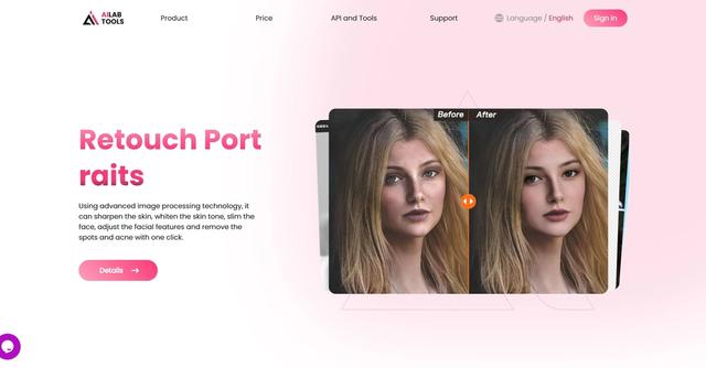 AILab Tools - AILab Tools is an AI-powered suite of tools that includes Background Remove and Retouch Portraits.