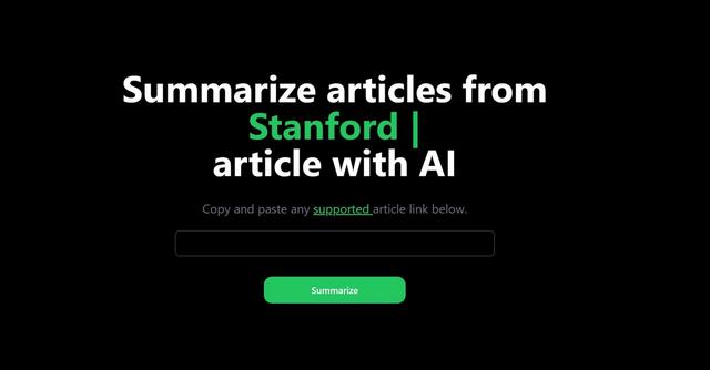 Article Summarizer - Summarize Articles with AI
