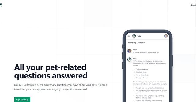 Ruru - Leave no questions about your pet unanswered!