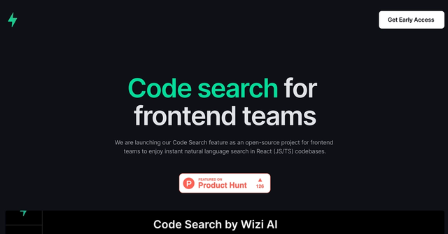 Wizi - A tool for frontend developers to search and create code.