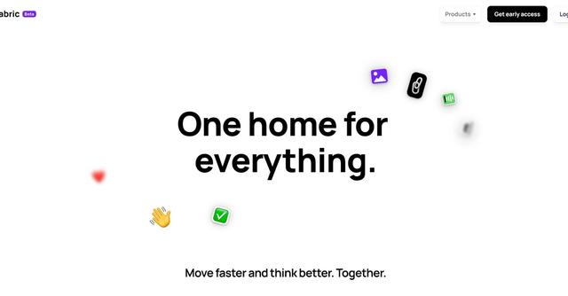 Fabric - Saved and shareable internet content collection.
