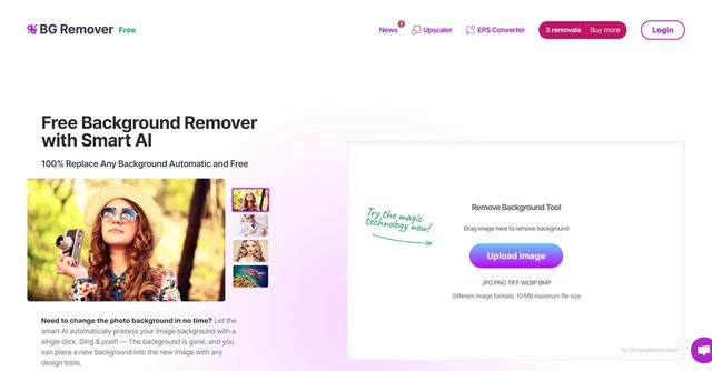 BG Remover - Remove image backgrounds automatically.