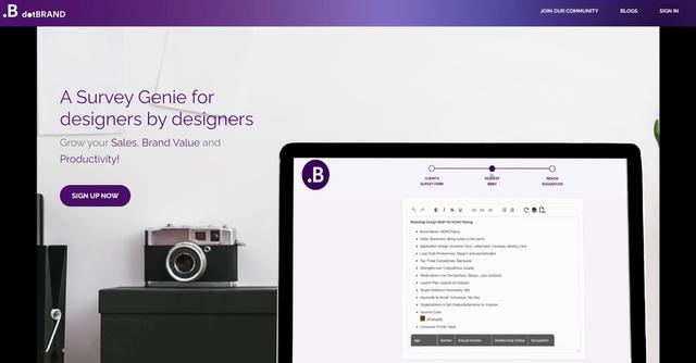 dotBRAND - dotBRAND is an AI-powered tool designed to empower designers by helping them identify ideal clients and provide design suggestions in seconds.