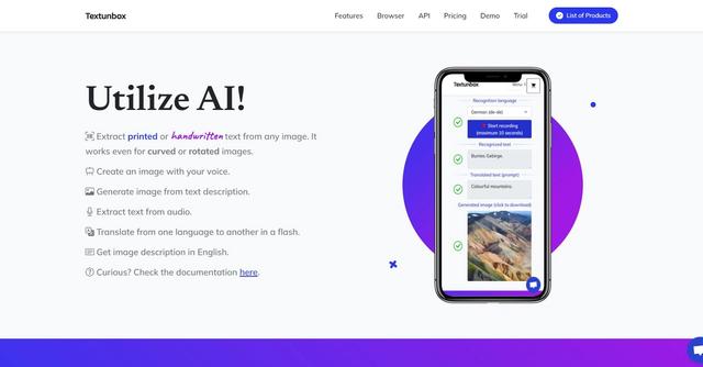 TextUnbox - TextUnbox is a versatile AI tool that empowers users with advanced capabilities for text extraction, image generation, and language translation.