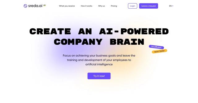 Sreda - Create an AI Powered Company Database
