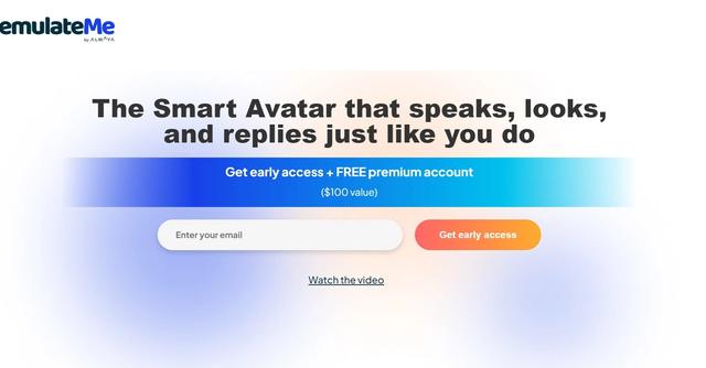 EmulateMe - The Smart Avatar that speaks, looks, and replies just like you do