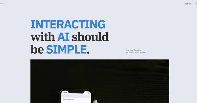 NOLU - NOLU is a user-friendly interface that allows users to interact with the Open AI GPT-3 engine effortlessly.